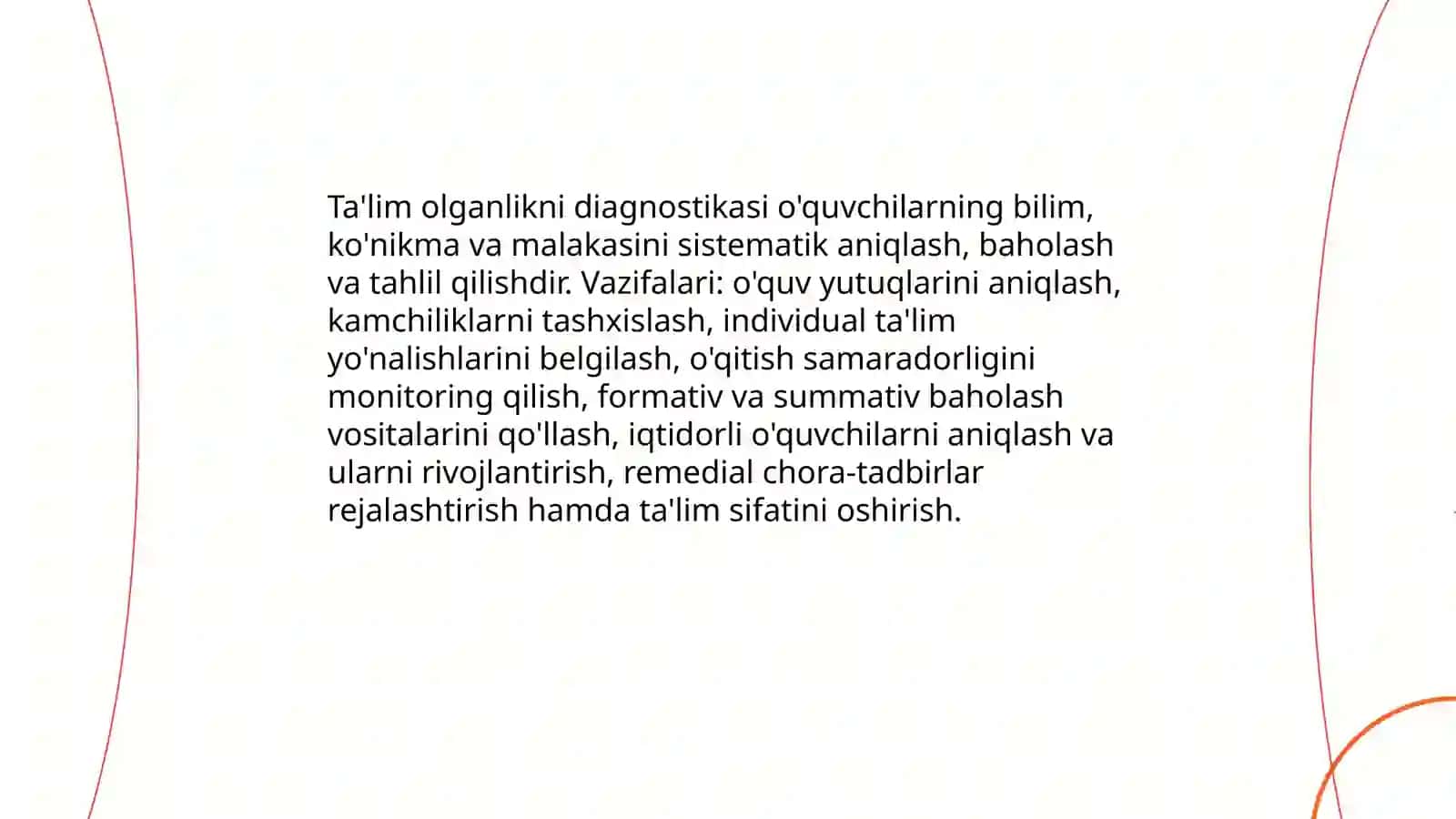 Ta'lim olganlikni diagnostikasi 3