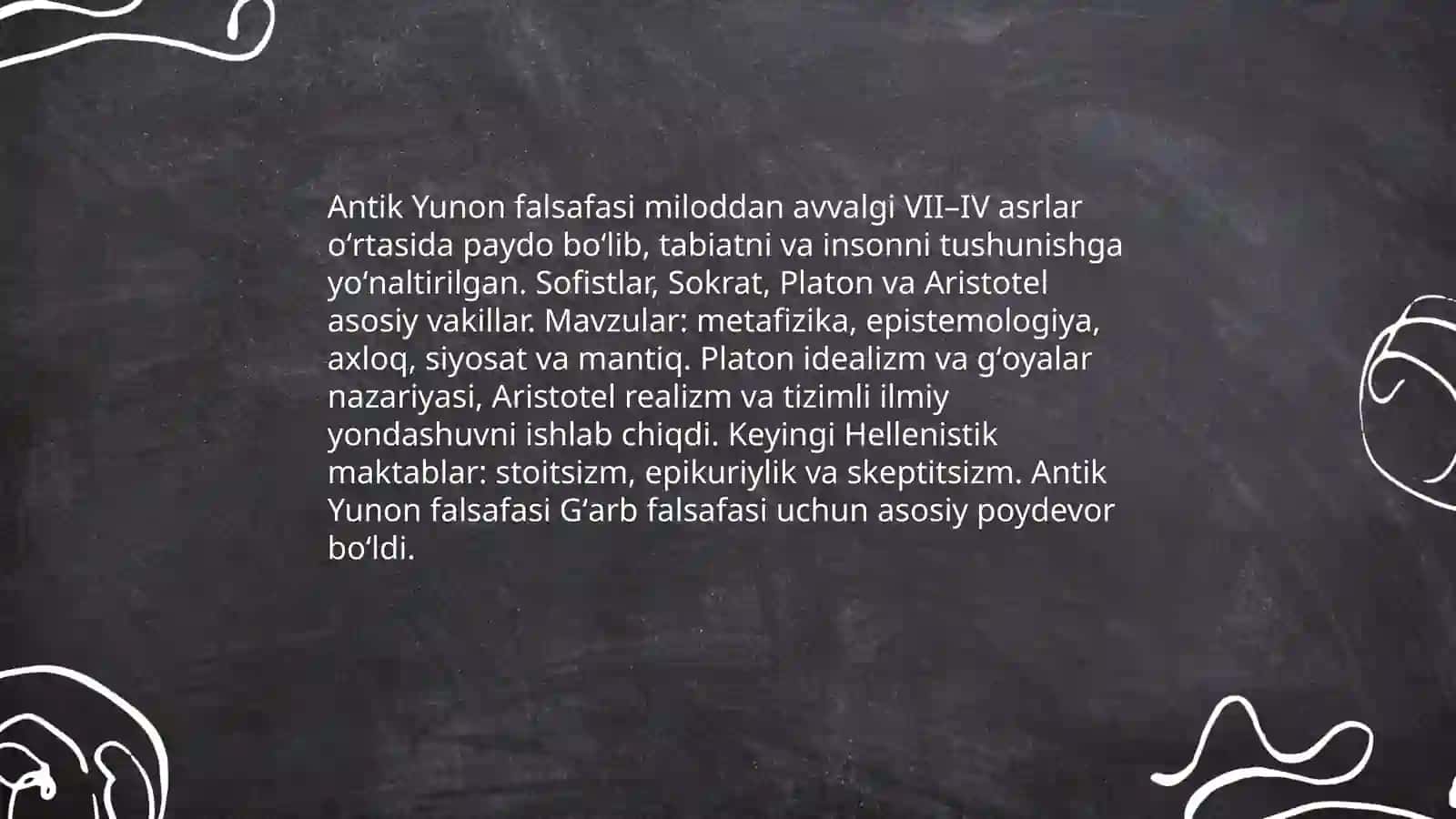 Ğarb falsafasi 3