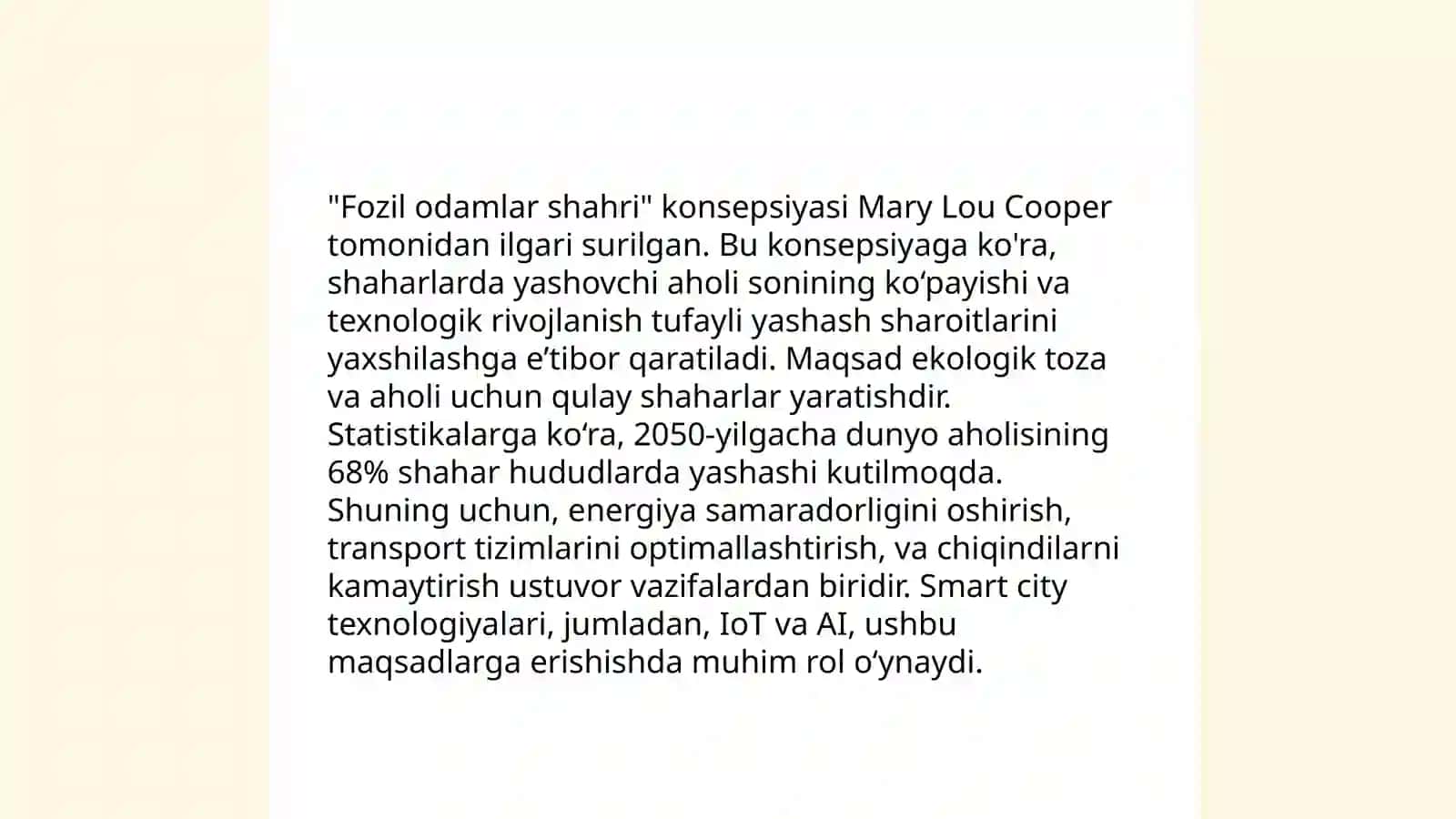 Fozil odamlar shahri haqida 3