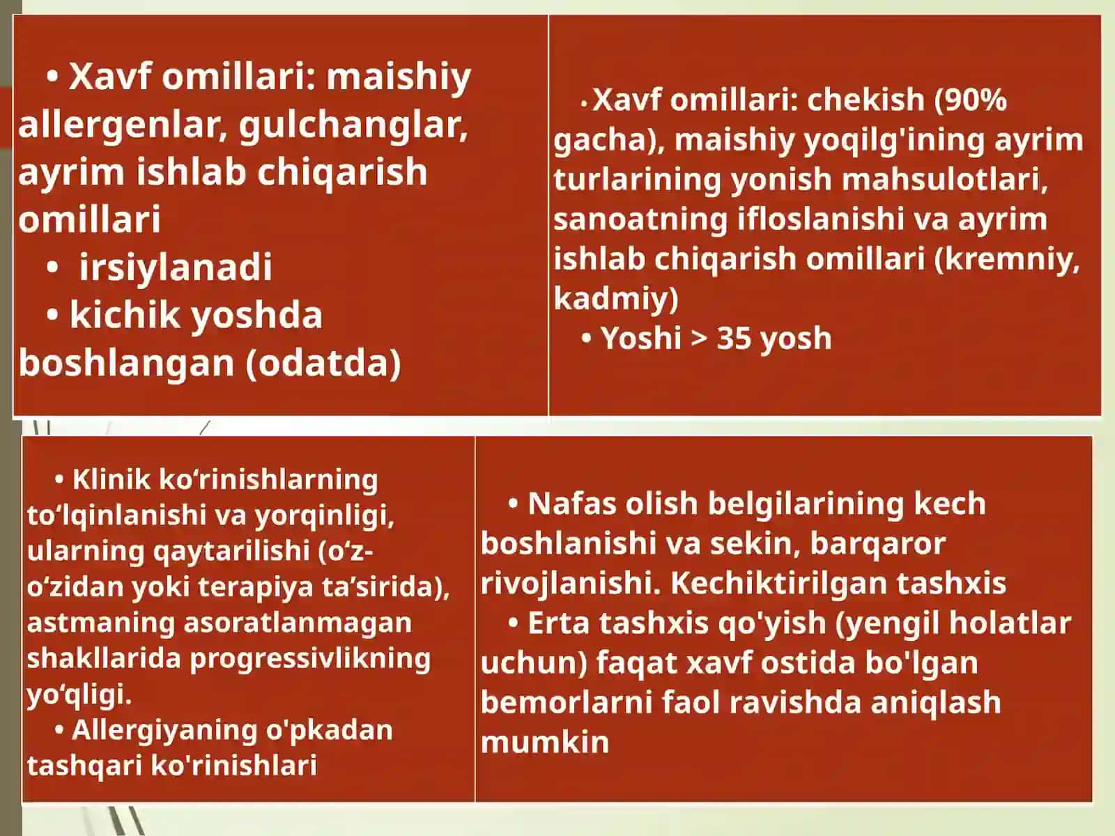 O’SOK va BA qiyosiy tashxisi 3