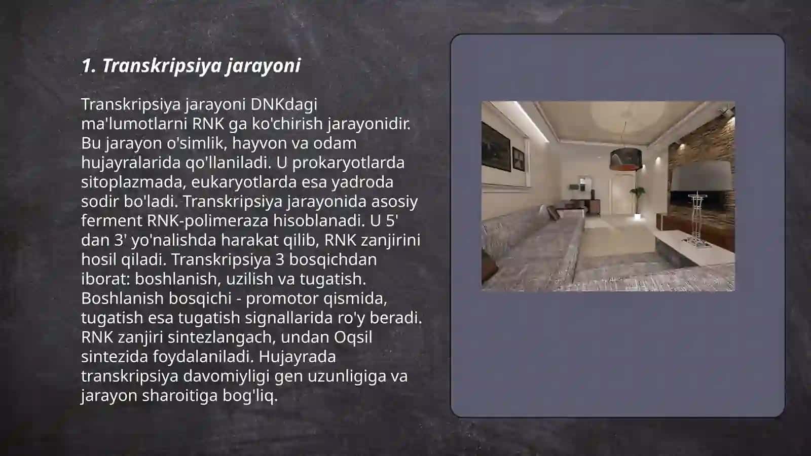 Turli RNK larning strukturaviy darajasi 3