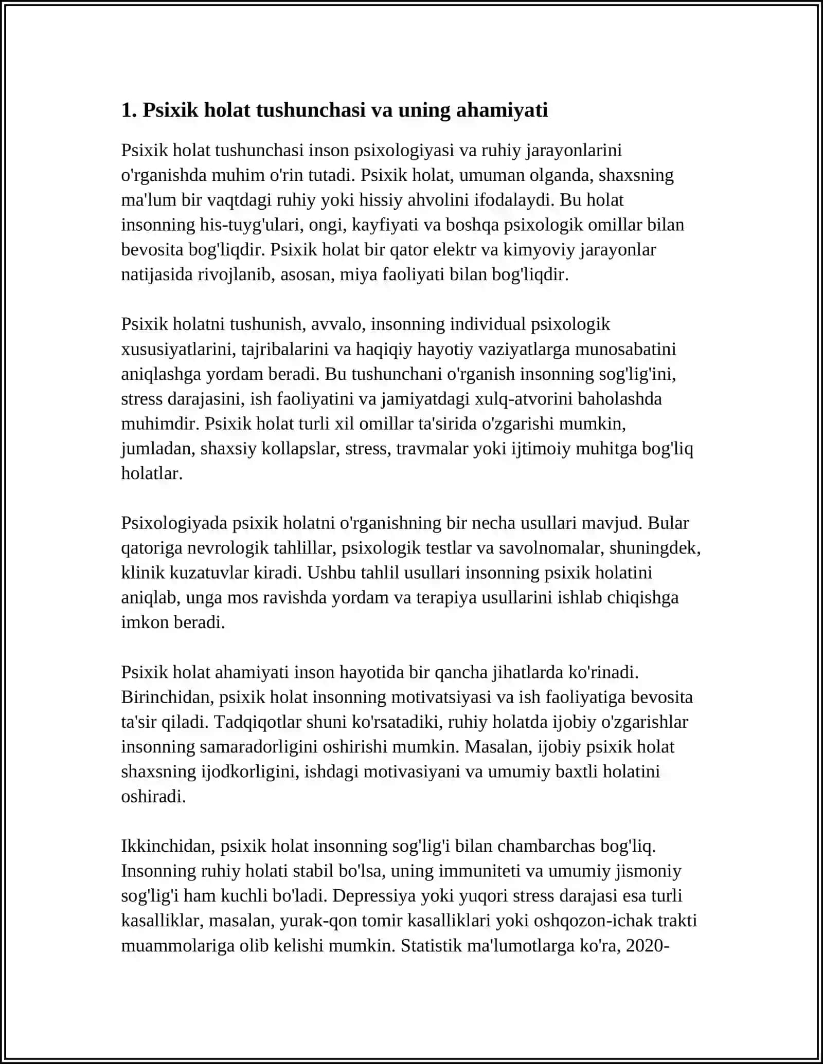 PSIHIK HOLATLAR XAQIDA TUSHUNCHA 3