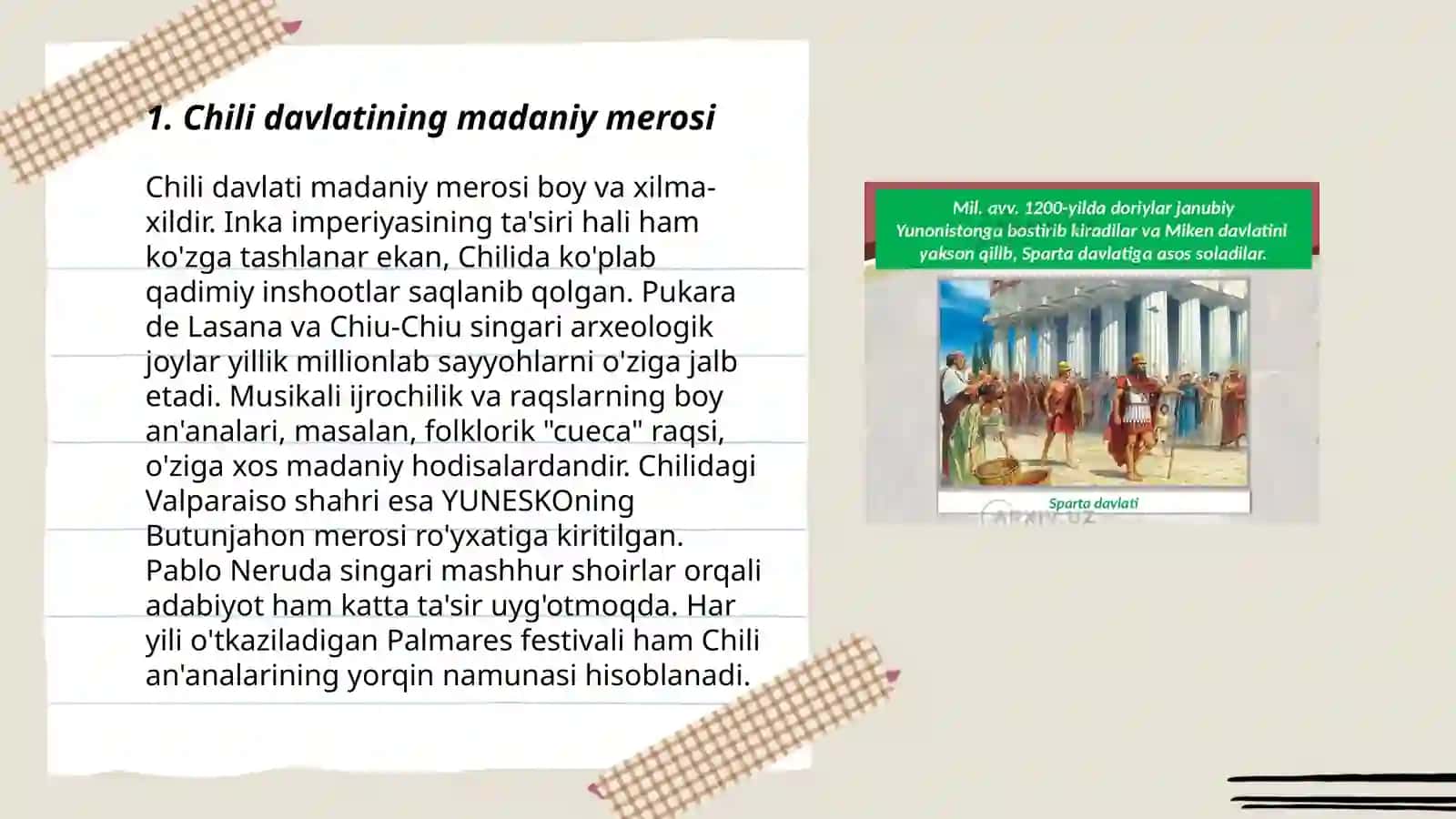 Chili Davlati Madanyat Markazlari va Tyatrlari Faoliyati 3