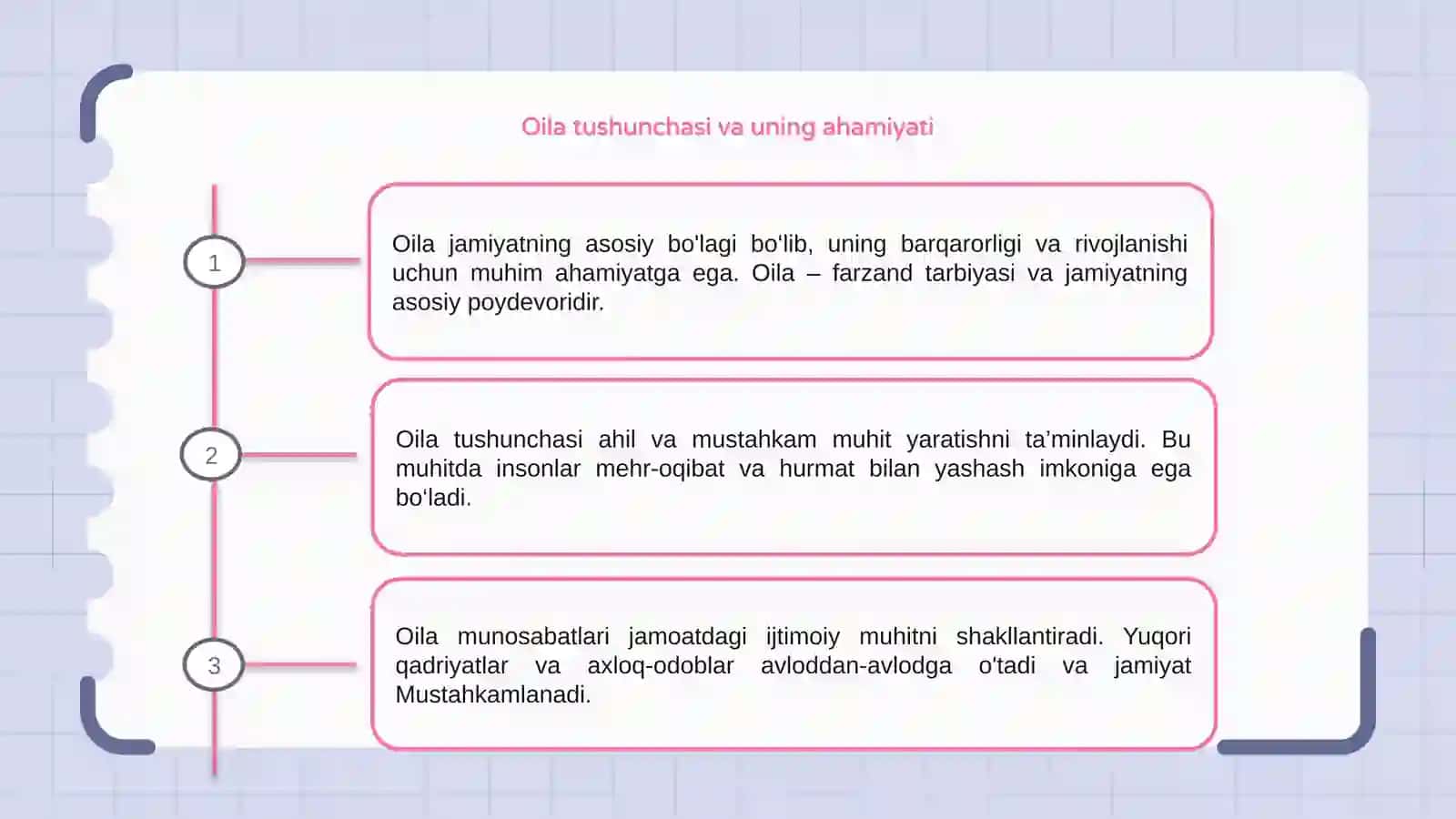 Oilaning ahamiyati 3
