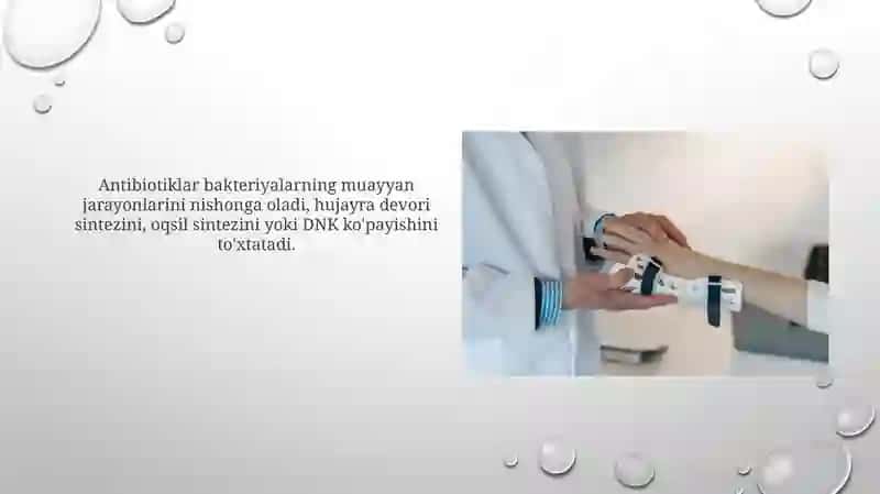 Kimyoterapiya va antibiotiklar 3