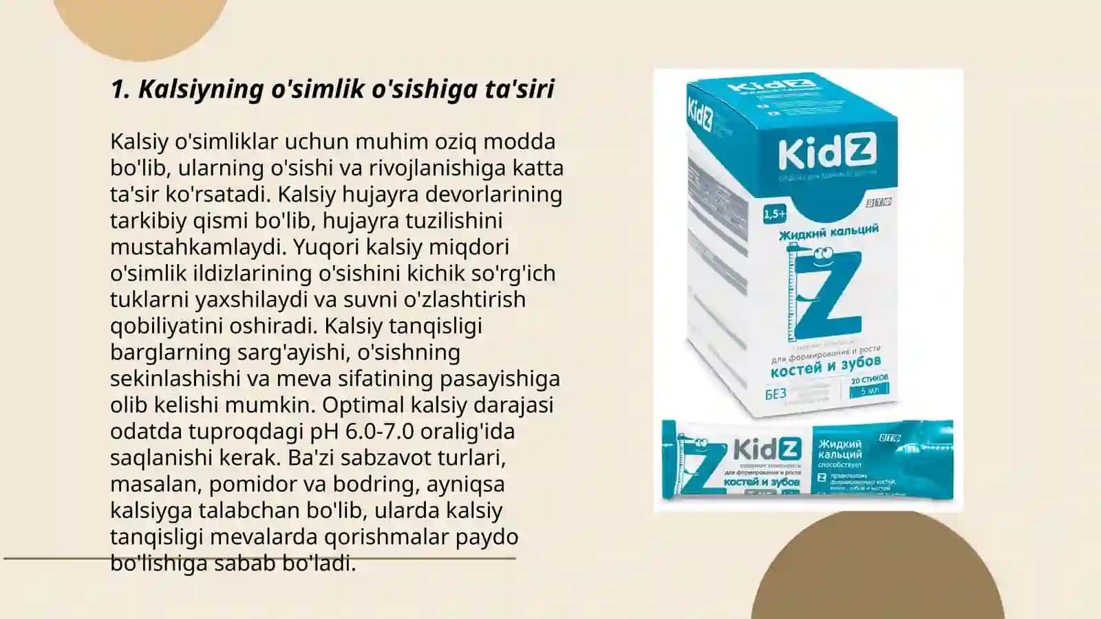 Kalsiyning ekologik sharoitiga ta'siri 3