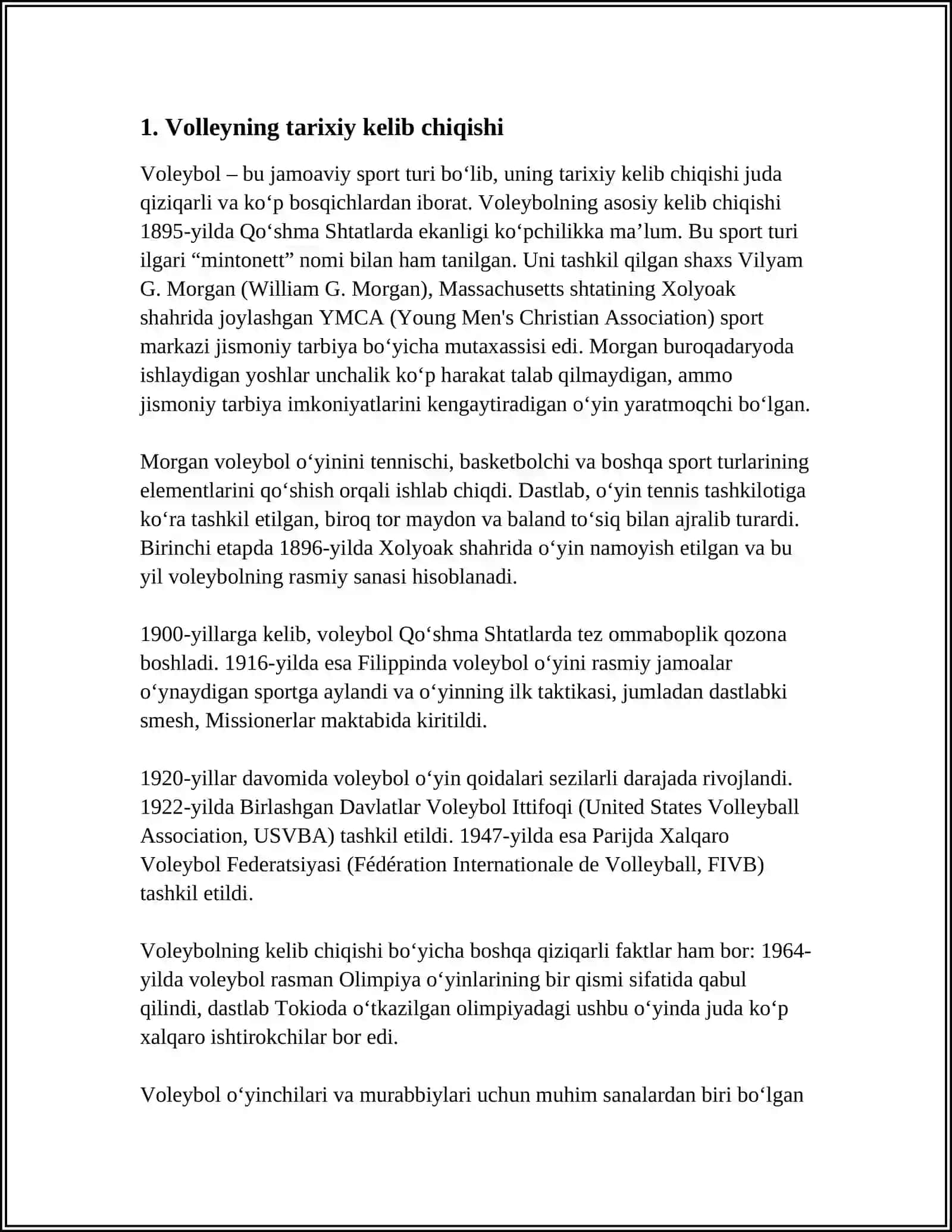VOLLEYBOL O'YINI QOIDALARI 3