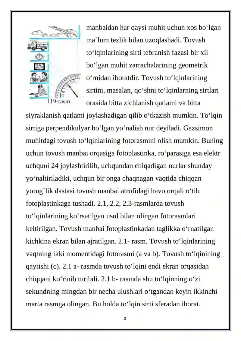 Tovushning fizik xususiyatlari 3
