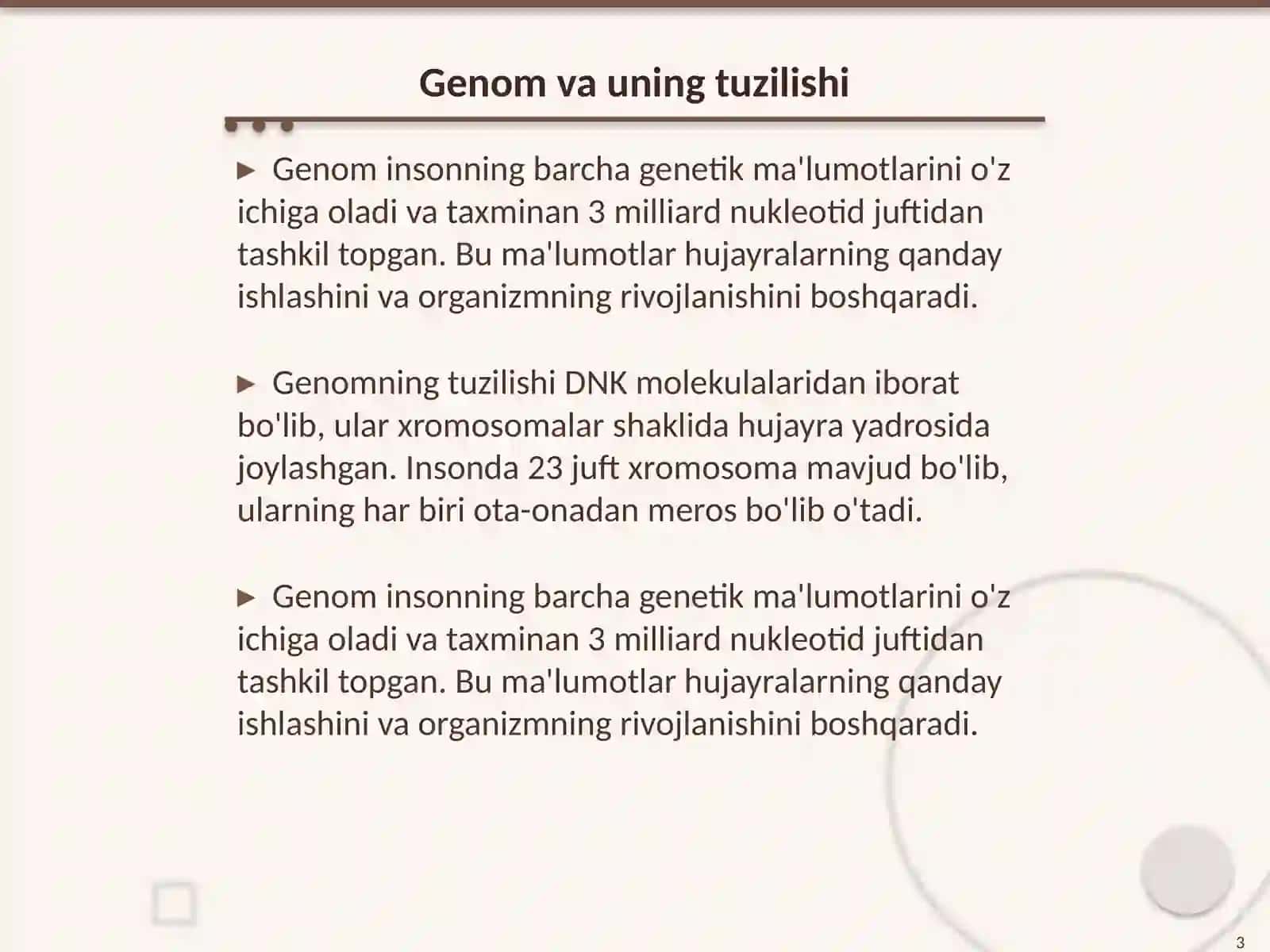 Gen va hujayra teropeyasi 3