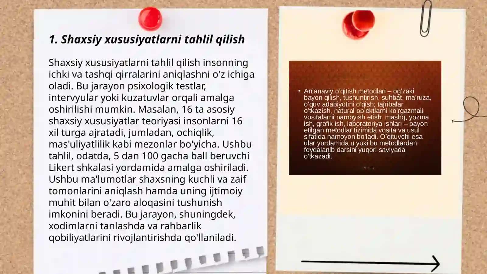 Shaxsni tarbiyalanganligini tashxis qilish 3