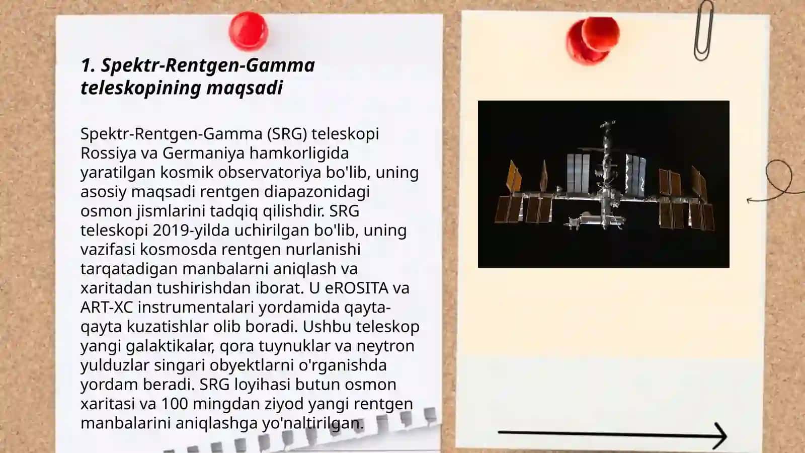 Spektr-Rentgen-Gamma teleskopi 3