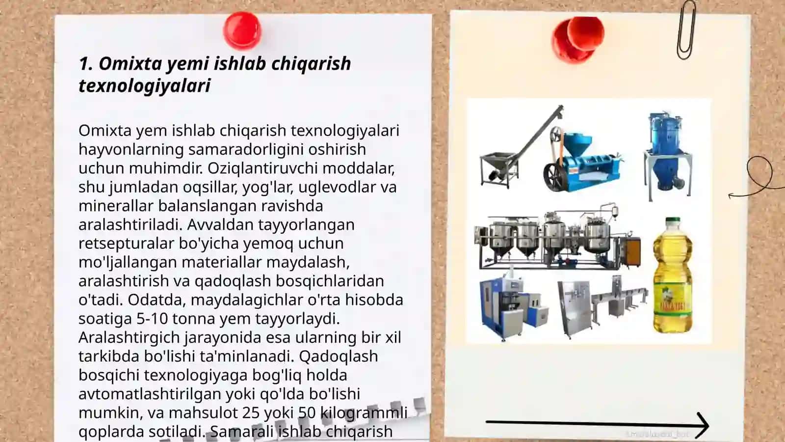 Omixta yemi ishlab chiqarish texnologiyalari 3
