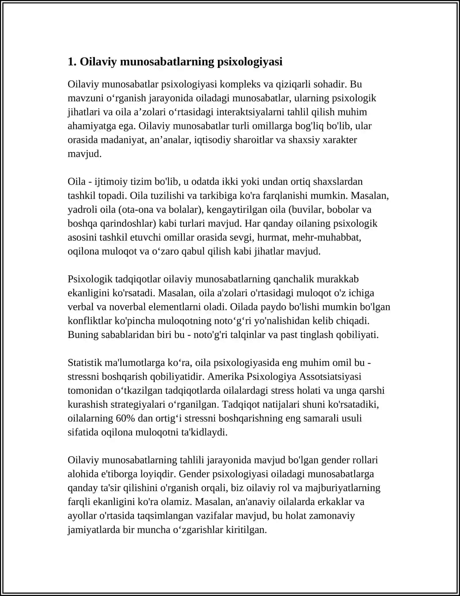 OILA PSIXOLOGIYASI 3