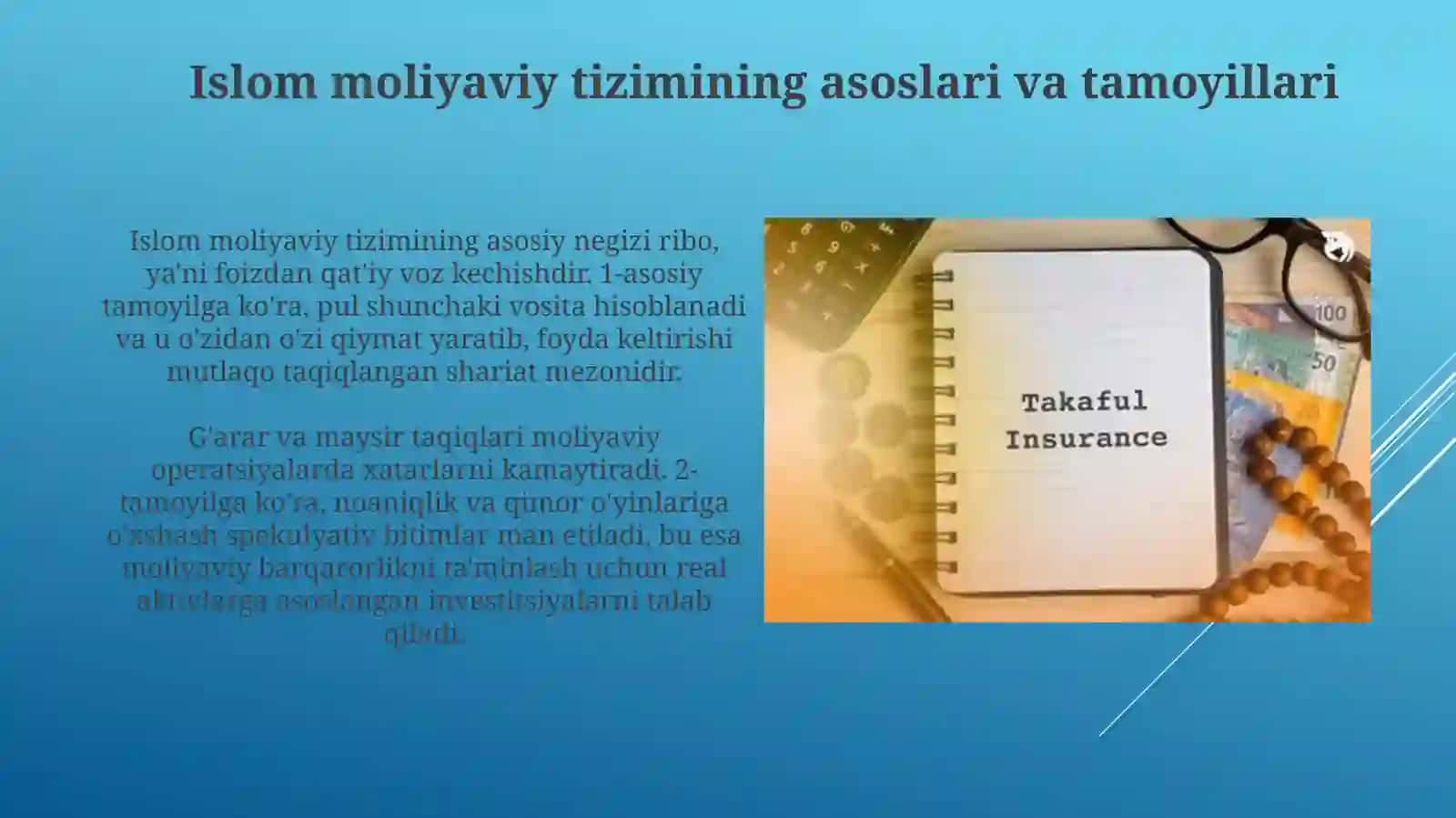 Islom moliya bozori va pul bozori 3