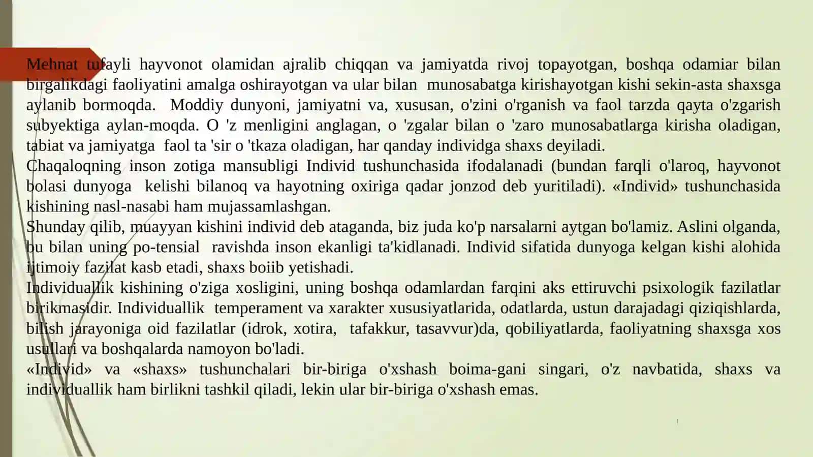 Shaxs Psixologiyasi 3