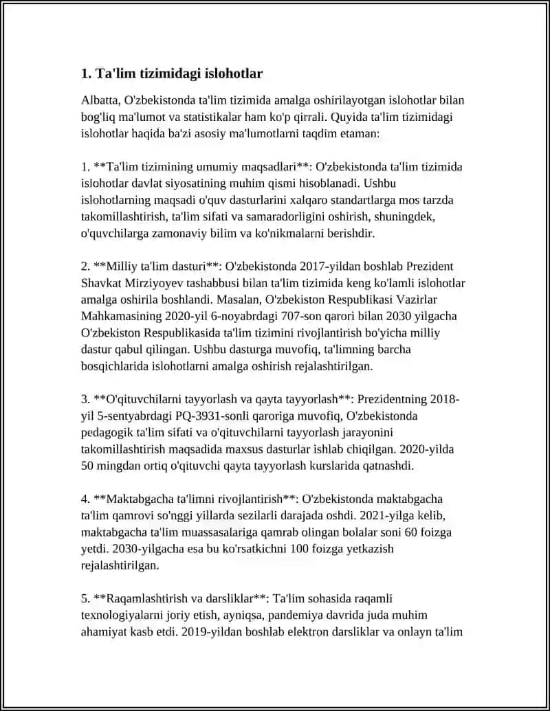 O'ZBEKISTON RESPUBLIKASIDA IJTIMOIY SOHADAGI ISLOHOTLAR 3