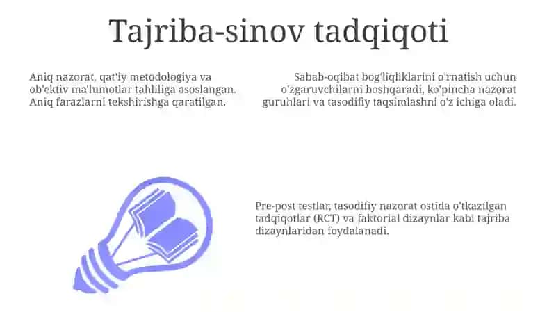 Ilmiy-tadqiqot metodlarning tasnifi 3