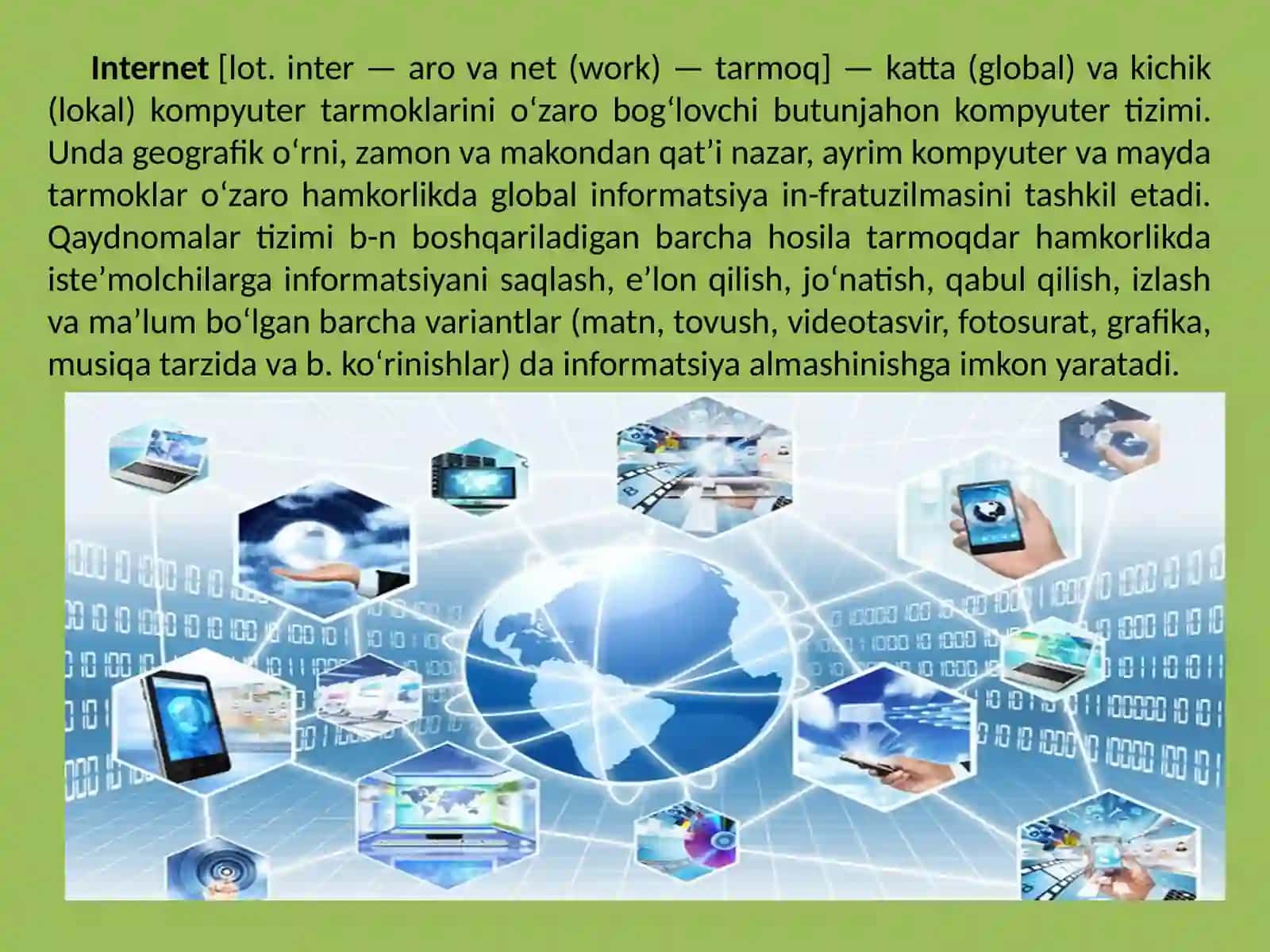 INTERNET HAQIDATUSHUNCHALAR 3