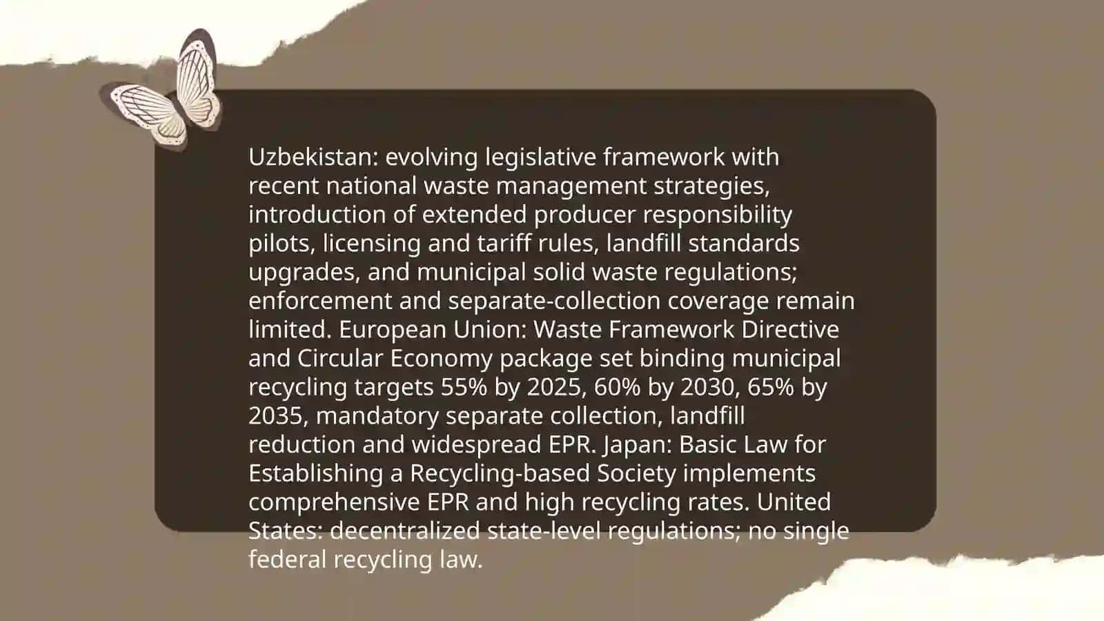 Process of Recycling in Uzbekistan and Foreign Countries 3