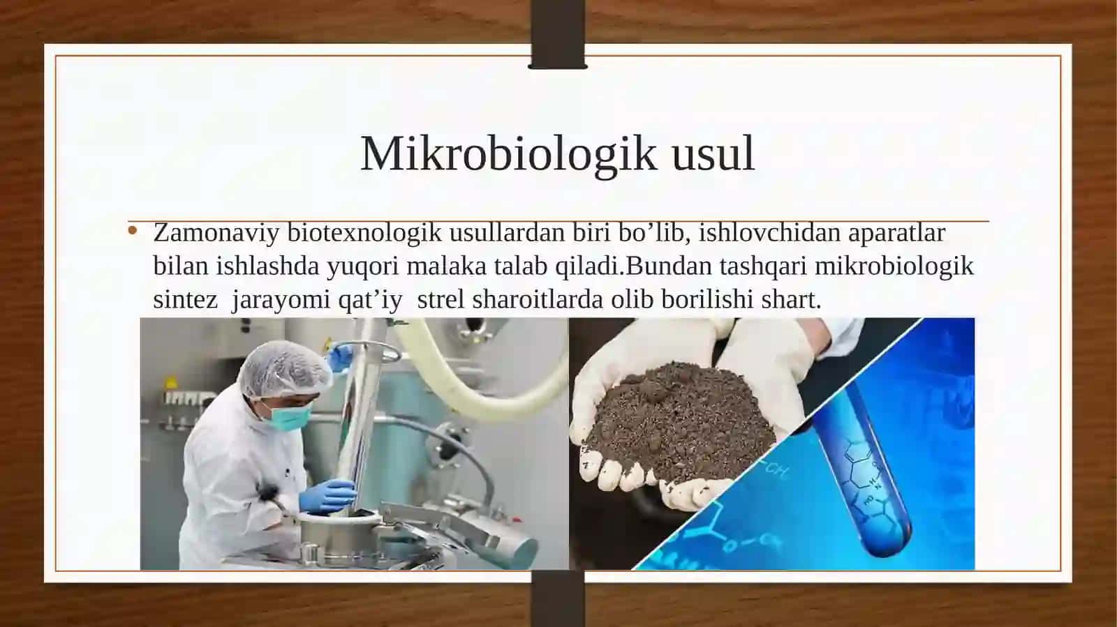 Biotexnologiyada qo’llaniladigan usullar 3