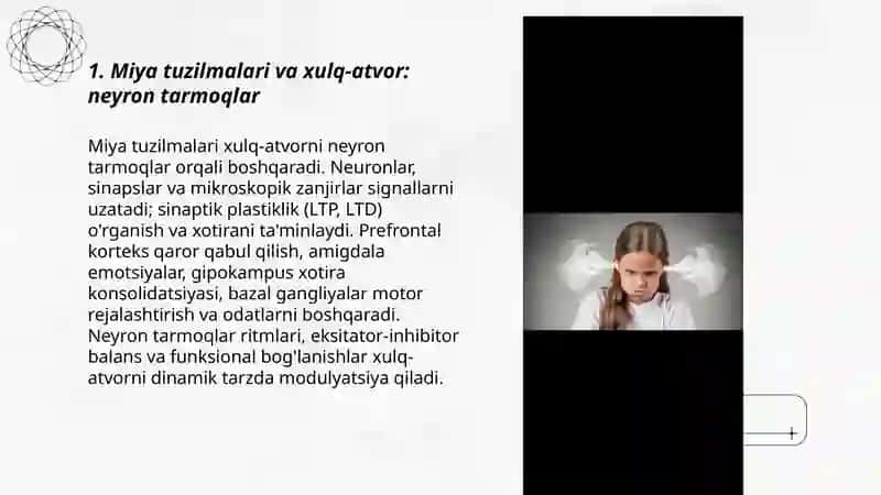 Xulq-atvorning psixofiziologik asosi 3