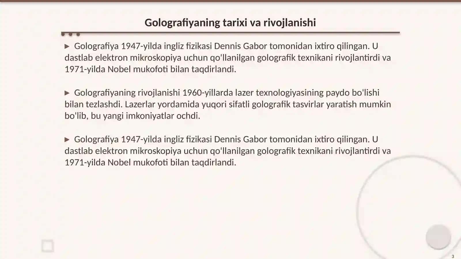 Golografiya haqida maolumot 3