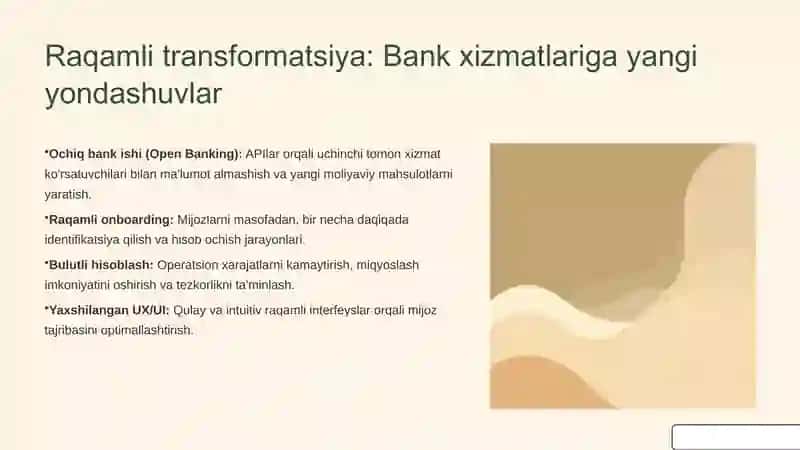 Zamonaviy bank texnologiyalari: Kelajak banki 3