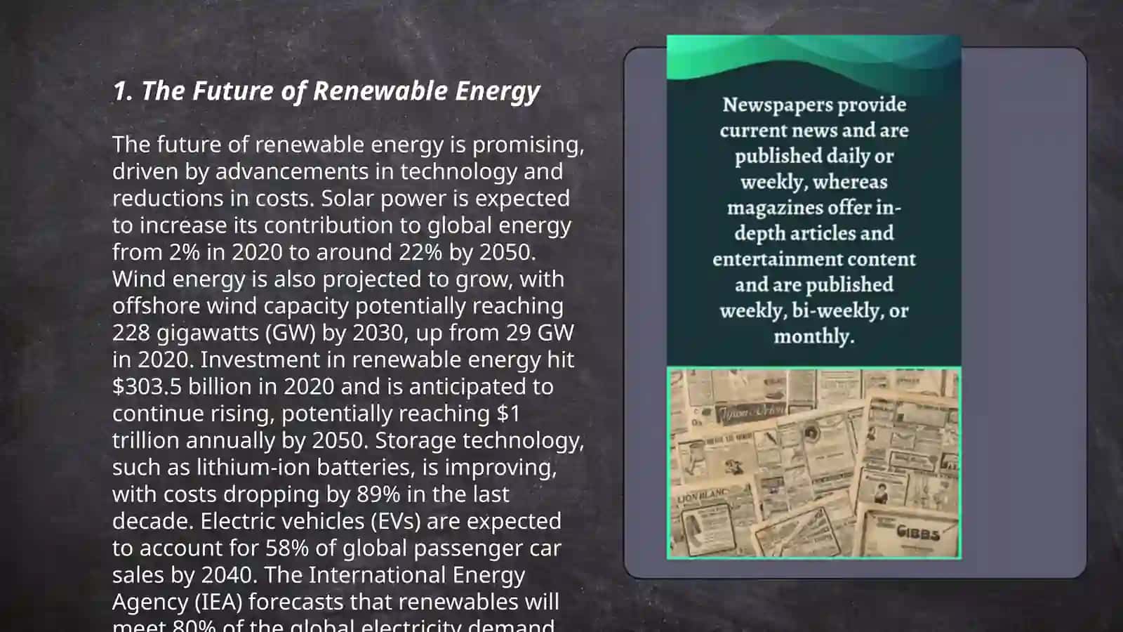 The Future of Renewable Energy 3