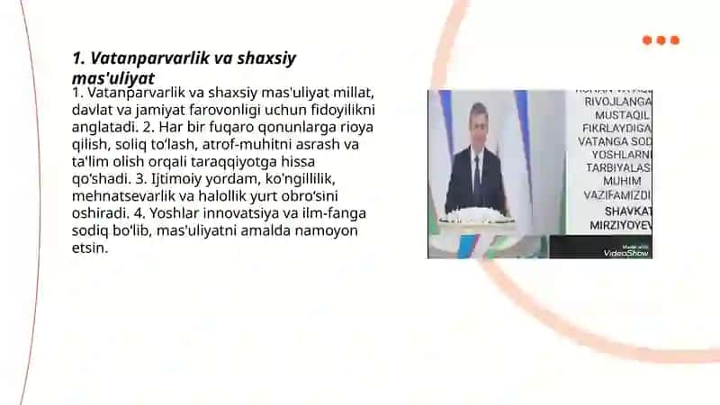 Vatanparvarlik va shaxsiy mas'uliyat 3