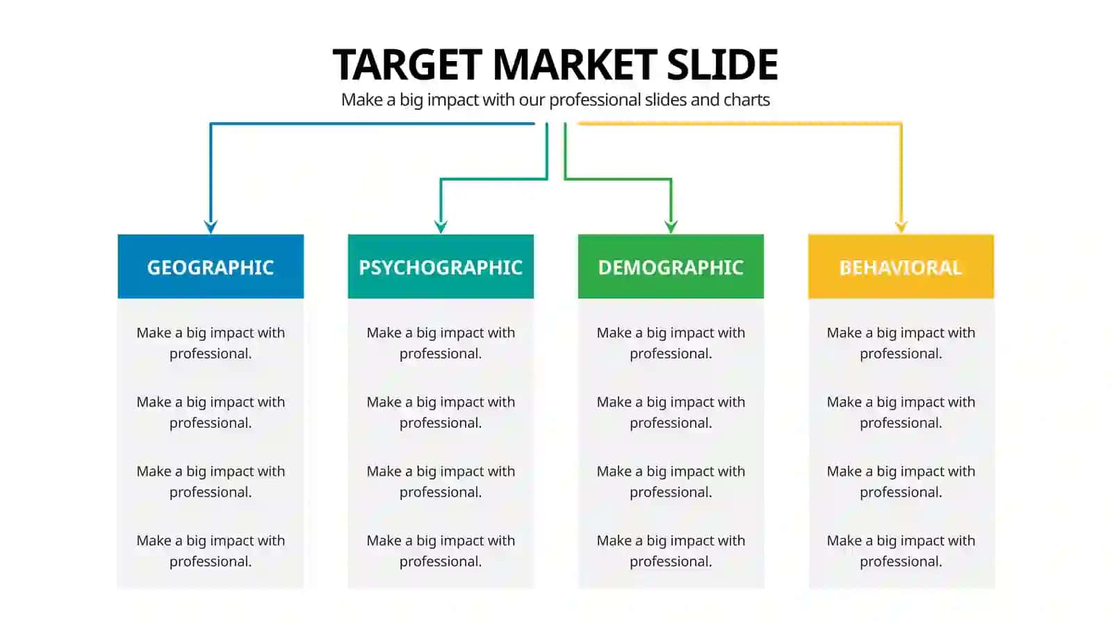 TARGET MARKET SLIDE 3