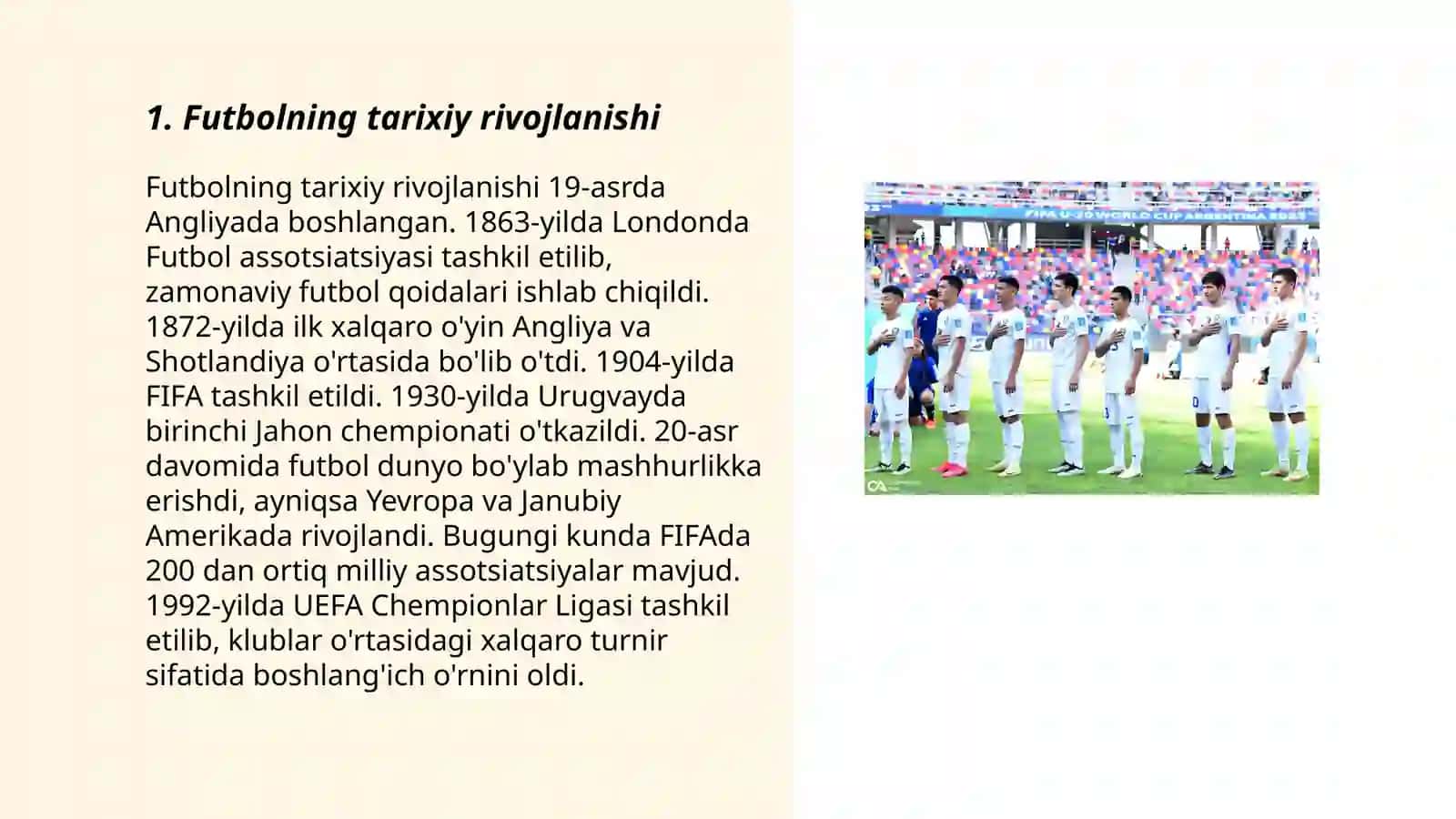 Futbol va uning taktikasi 3