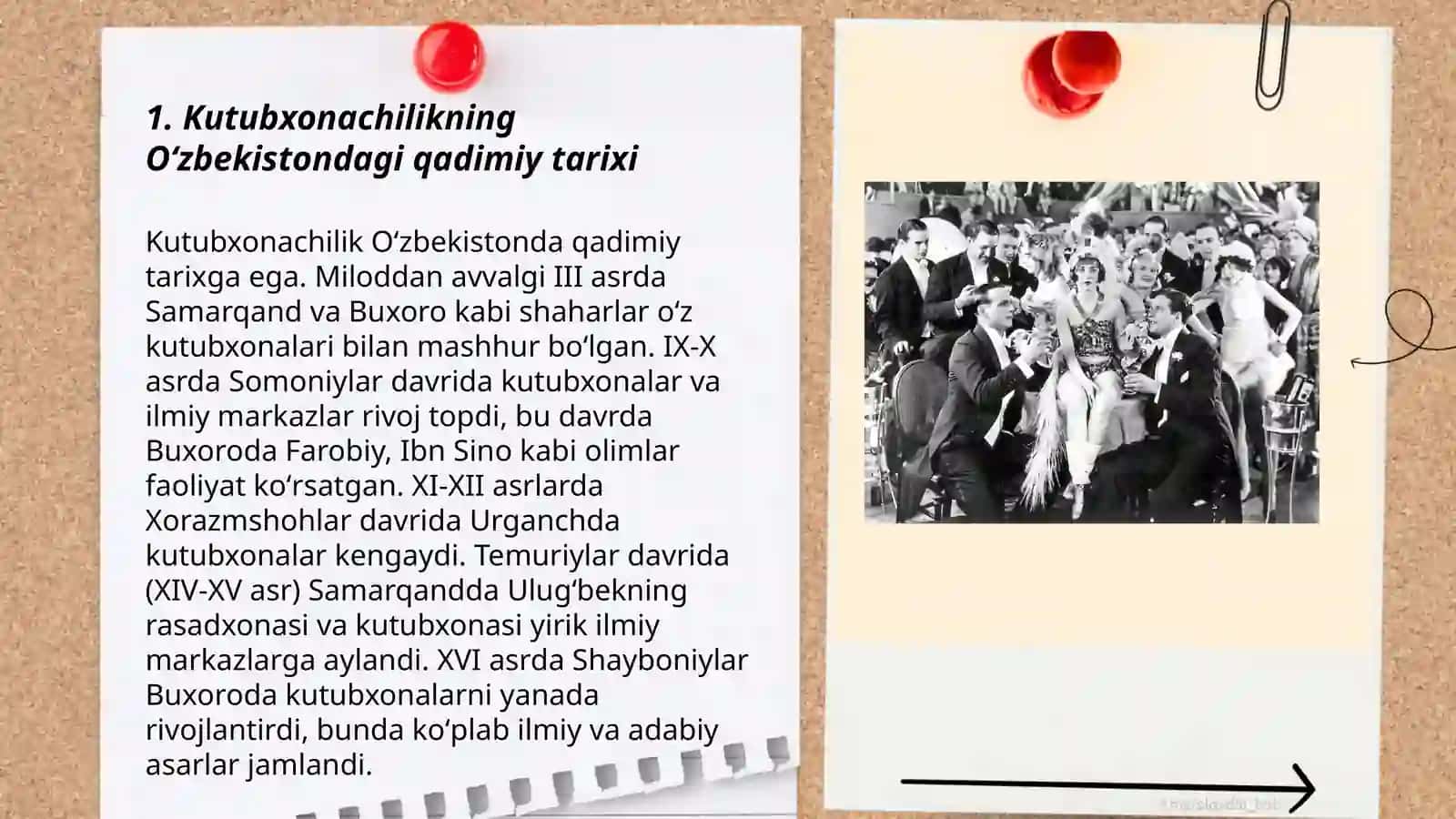 Kutubxonachilikning Oʻzbekistondagi qadimiy tarixi 3