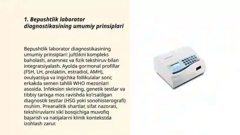 Bepushtlik laborator diagnostikasi 3