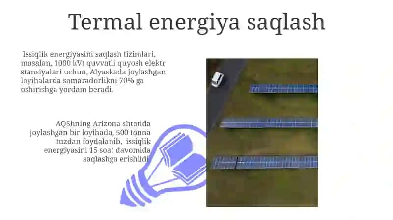 Quyosh Energiyasini Saqlash Texnologiyalari 3