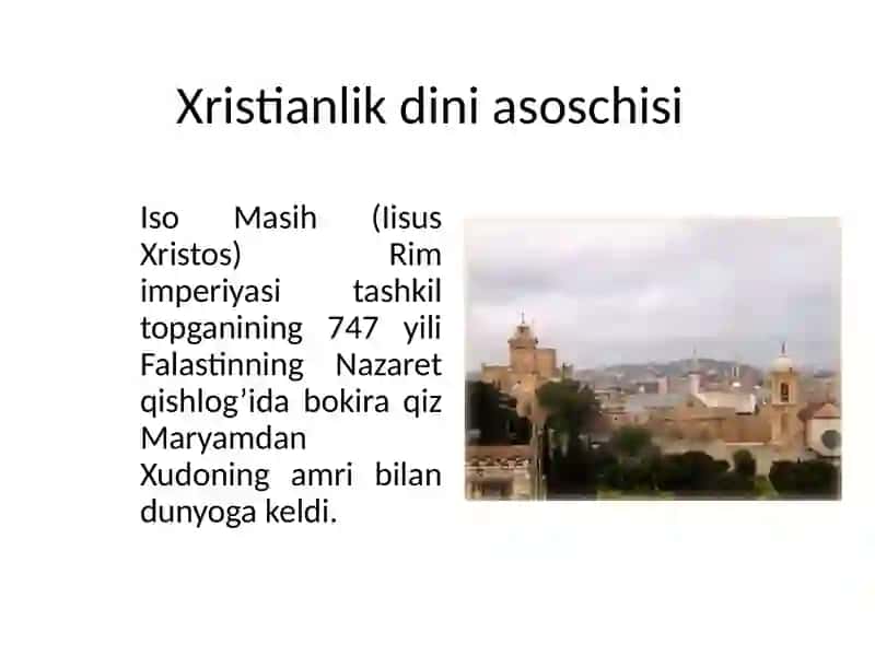 Xristianlikta'limoti va muqaddaskitoblari 3