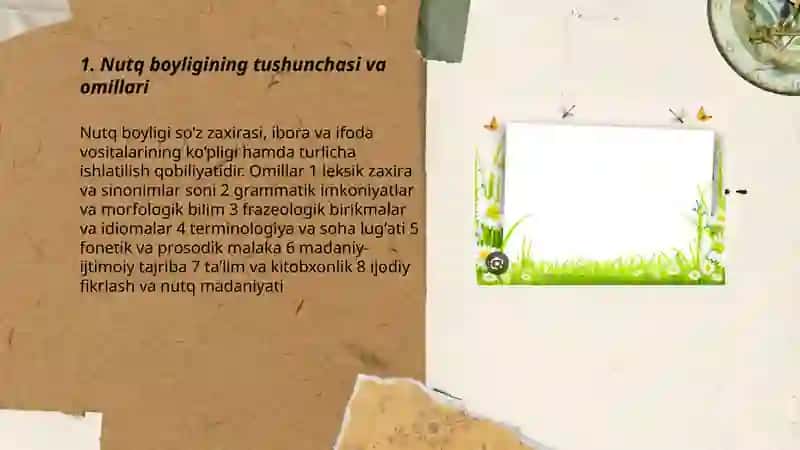 Nutqning boyligi va joʻyaliligi 3