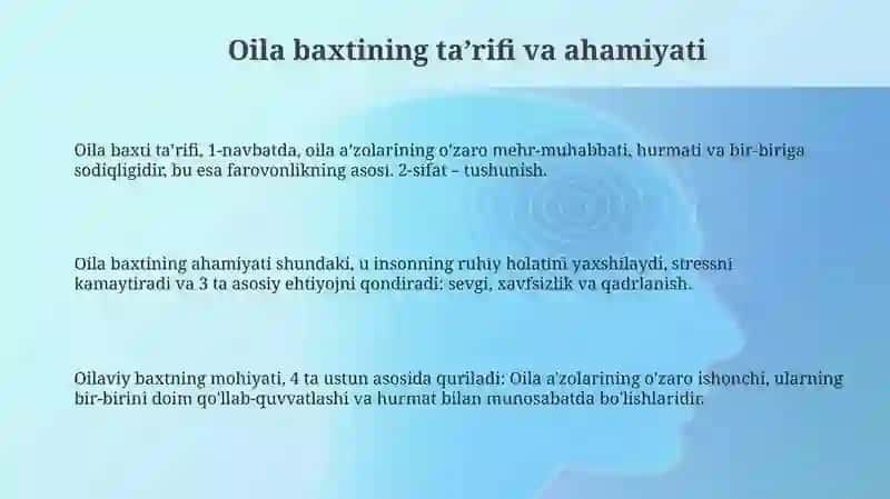 Baxt oilada 3