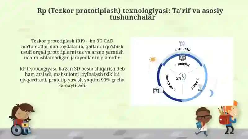 RP (rapid prototype-tezkorprototiplash) texnalogiyasi 3