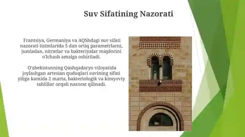 Artesian Quduqlar Suv Qabul Qilish Inshootlarining Asosiy Xususiyatlari 3