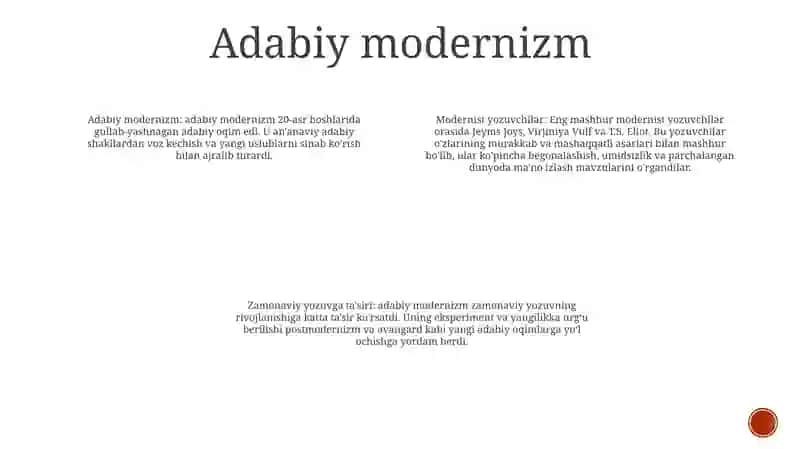 Zamonaviy Ingliz Yozivu 3