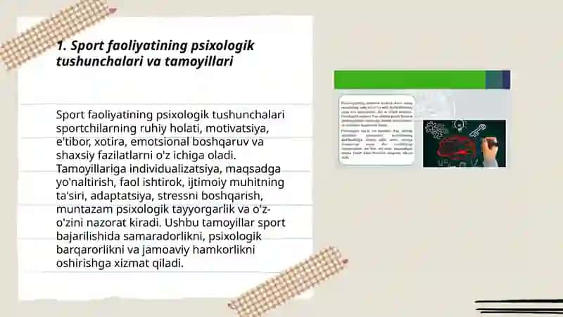 Sport faoliyatining psixologik tavsifi 3