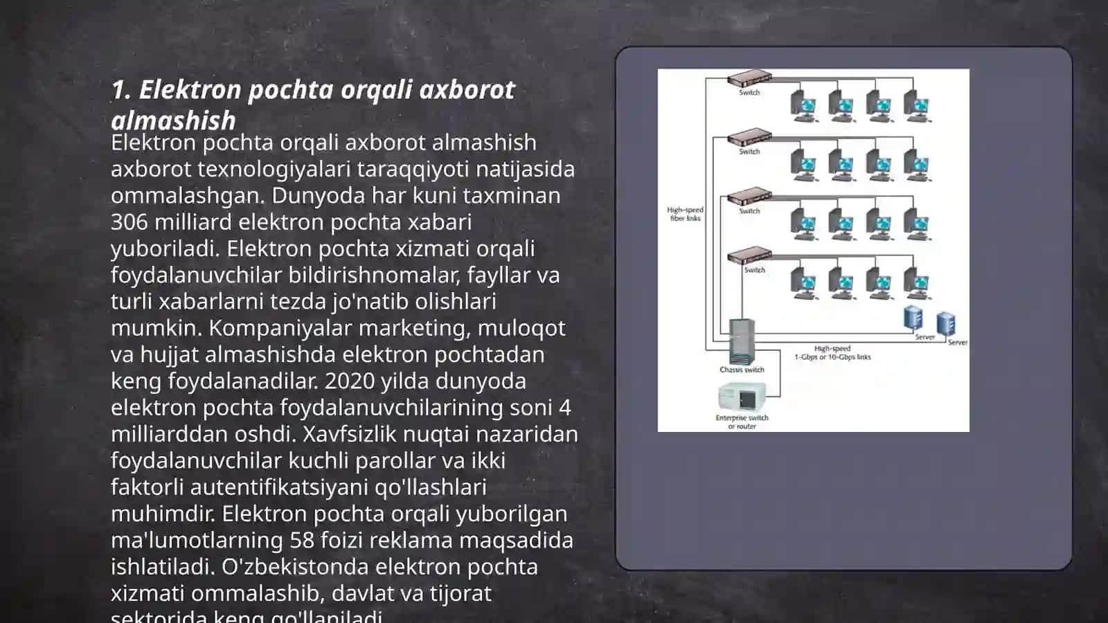 Tarmoqda axborot almashish usullari 3