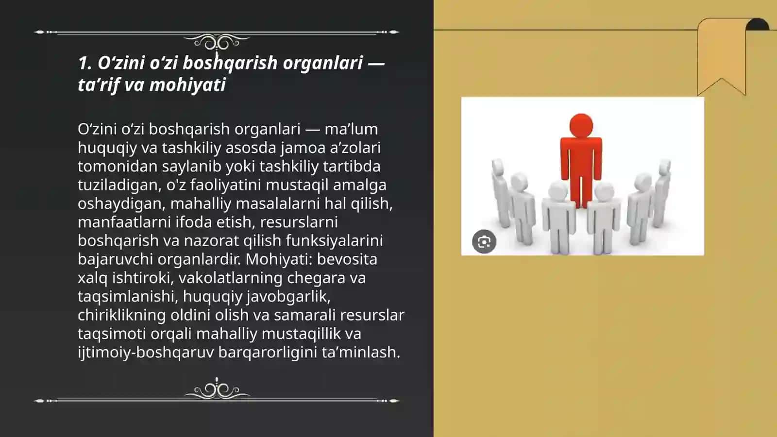 O'zini o'zi boshqarish organlari 3