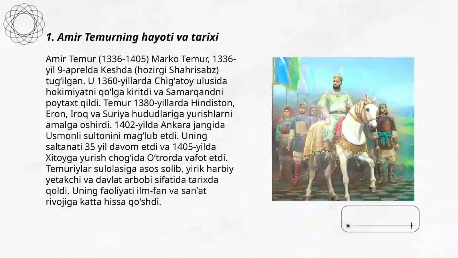 Amir - Temur buyuk davlat arbobi 3