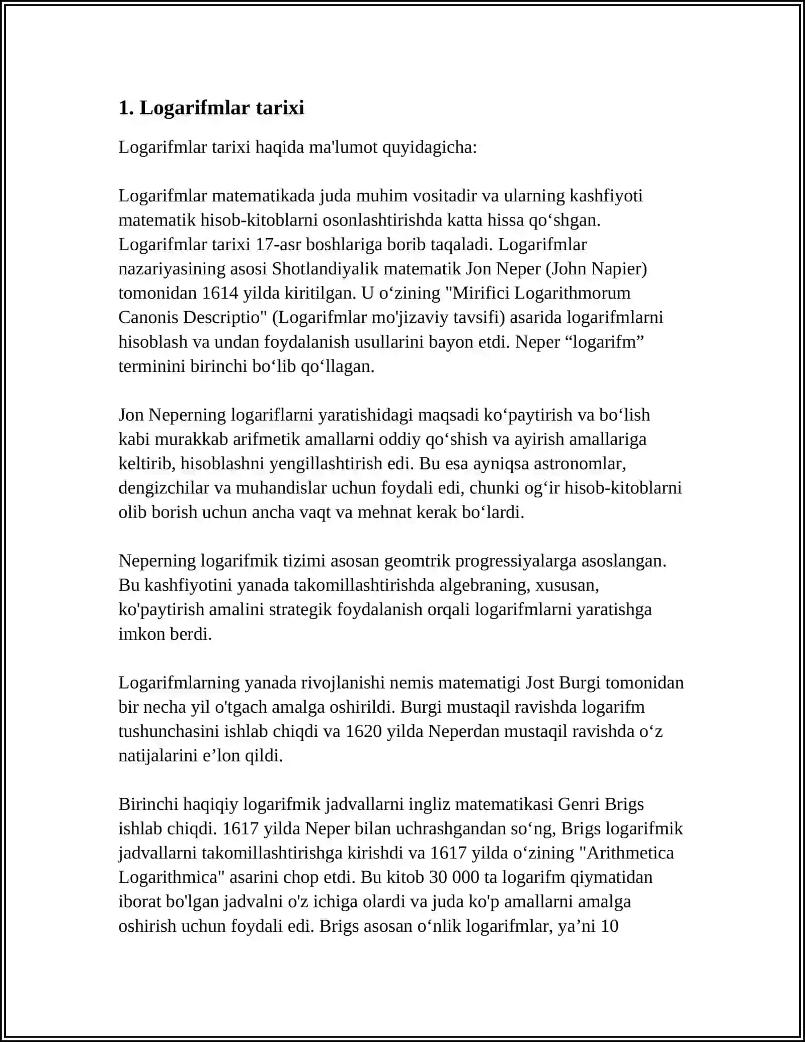 LOGORIFMLAR 3