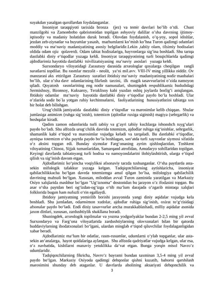 Davlatchilik va sivilizatsiya tarixi 3