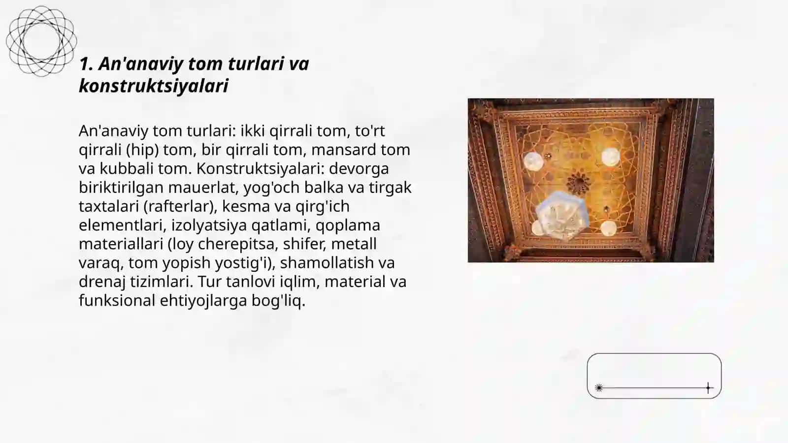 Xalk turar joylarining bezaklari va funksional elementlari 3