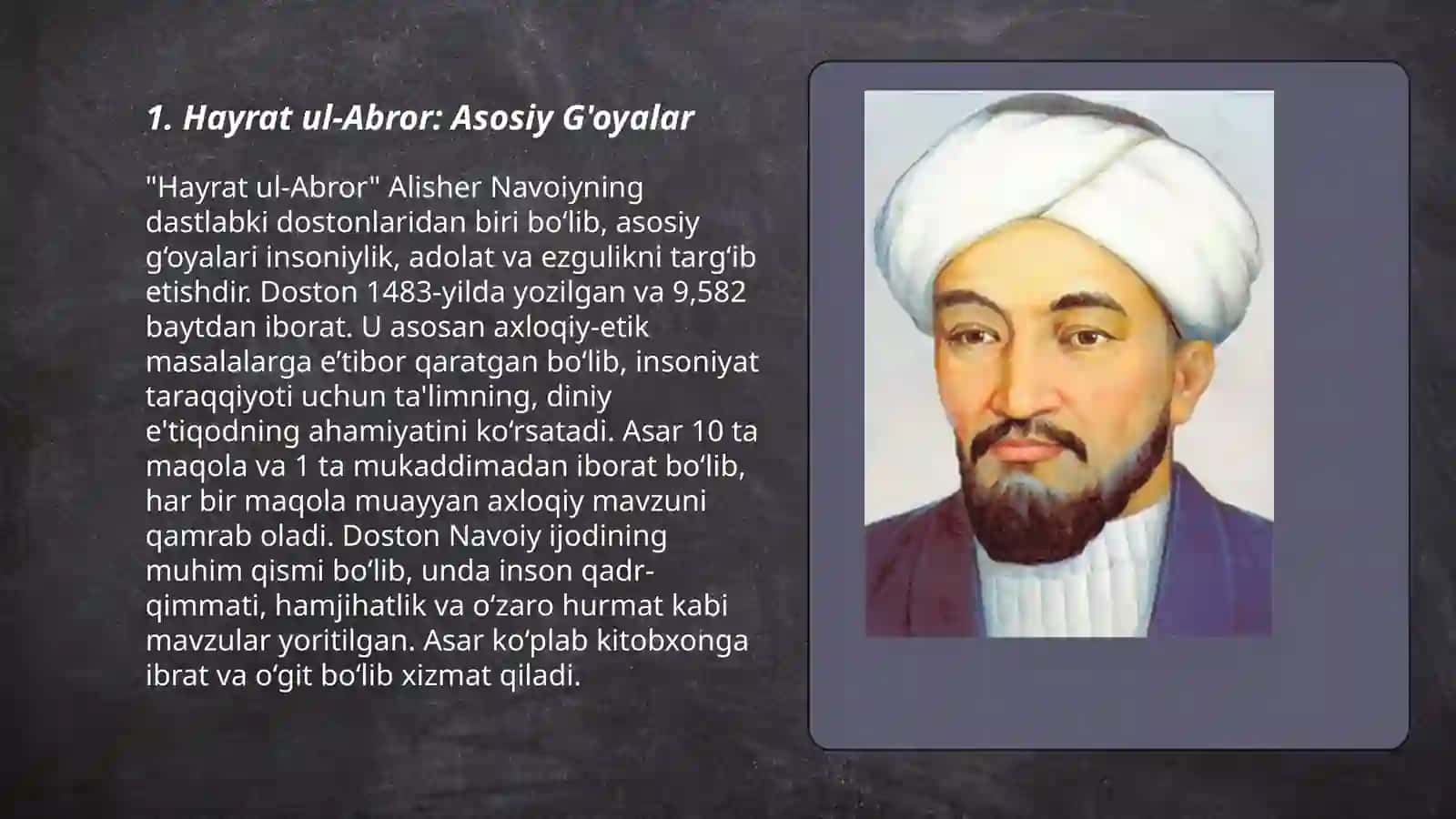 HAYRAT UL- ABROR " DOSTONI FALSAFIY- TALIMIY DOSTON 3
