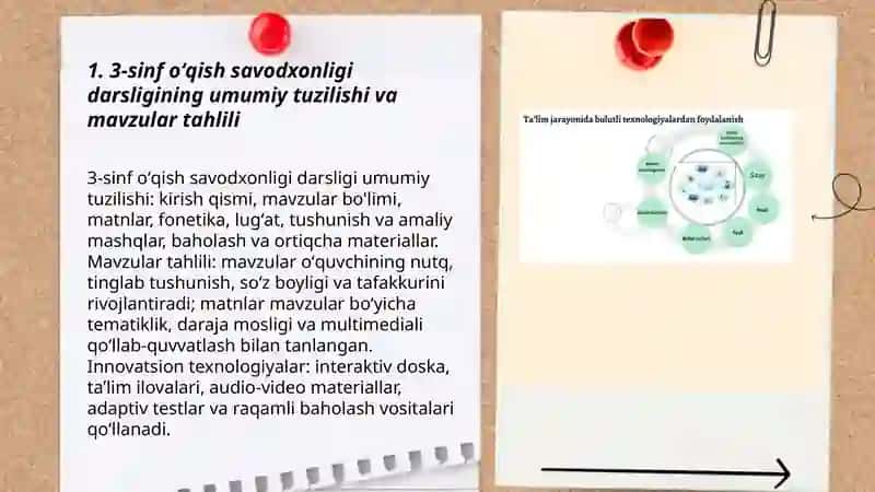 3-sinf oʻqish savodxonligi darsligi tahlil 3