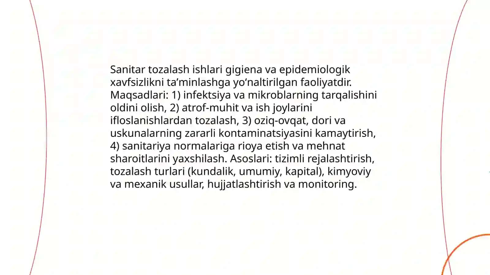 Sanitar tozalash ishlari 3